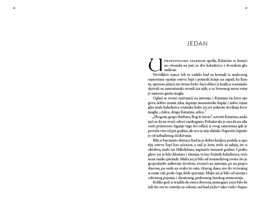 Katarina, Anja Seton - detalj