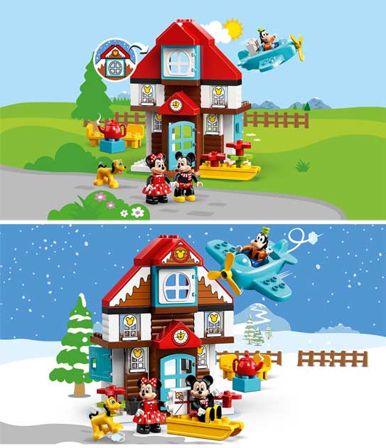 LEGO® DUPLO® kocke Mikijeva kuća za odmor 10889 - detalj