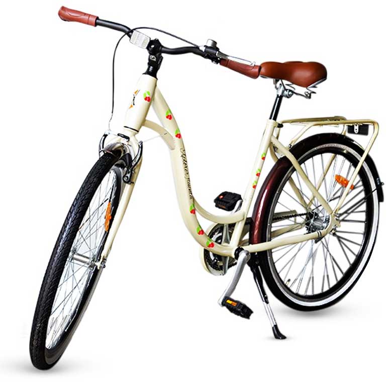 Ženski Gradski Bicikl Xplorer Fluenta 26 - detalj