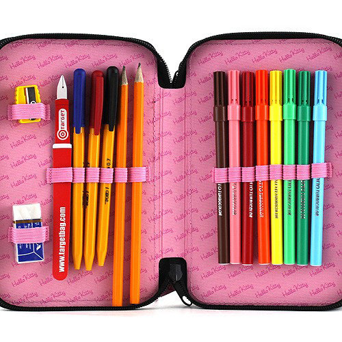 TARGET Double Pencile Case - Pernica puna HELLO KITTY 11-1943 - detalj