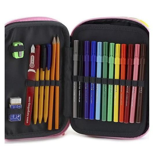 TARGET Multy Pencile Case - Pernica puna STRAWBERRY 09943 - detalj