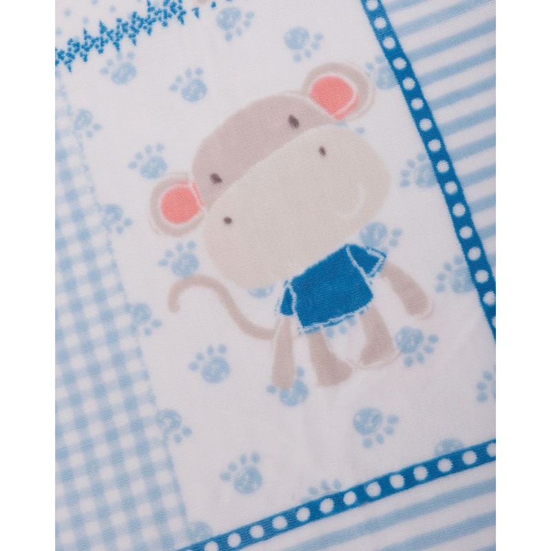 KIKKA BOO Ćebence za bebe FANTASIA Blue 31103020024 - detalj