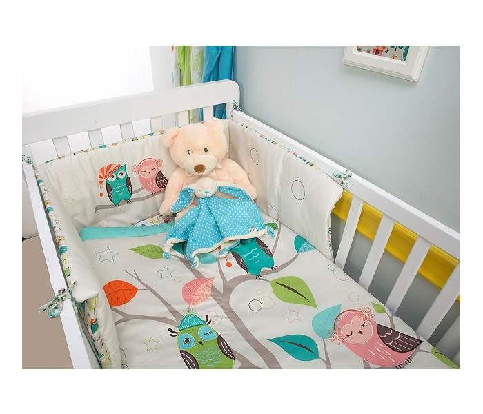 SMART TRIKE Tots Posteljina za bebe SET Joy Owl 24010400 - detalj