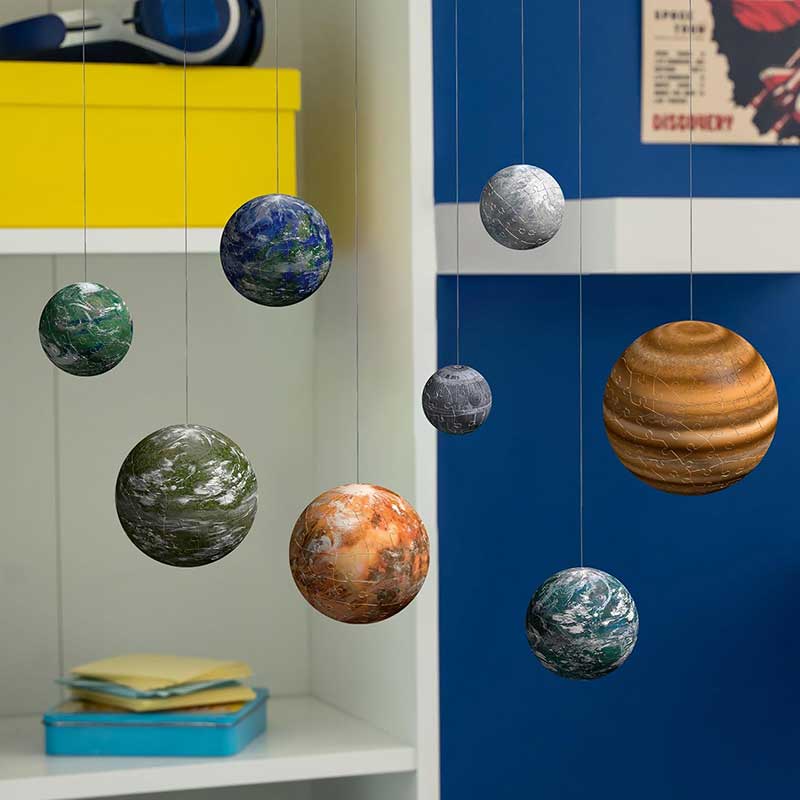 3D Puzzle Planete Star Wars galaksije 531 deo Ravensburger 11577 - detalj