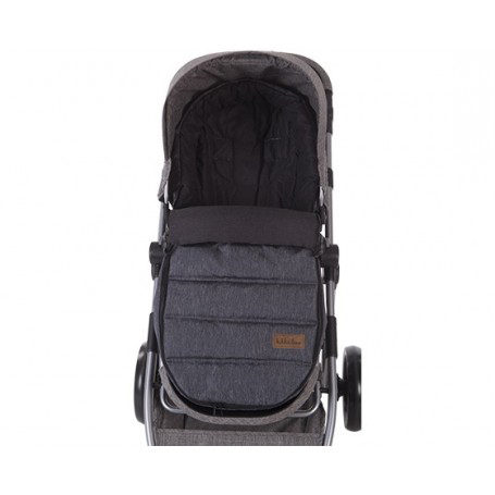 KIKKA BOO Zimska navlaka za kolica MELANGE Blue 31108040047 - detalj