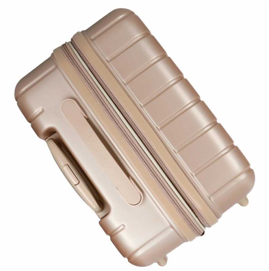 Komplet kofera 55cm-70cm Movom Wood champagne 53189 - detalj