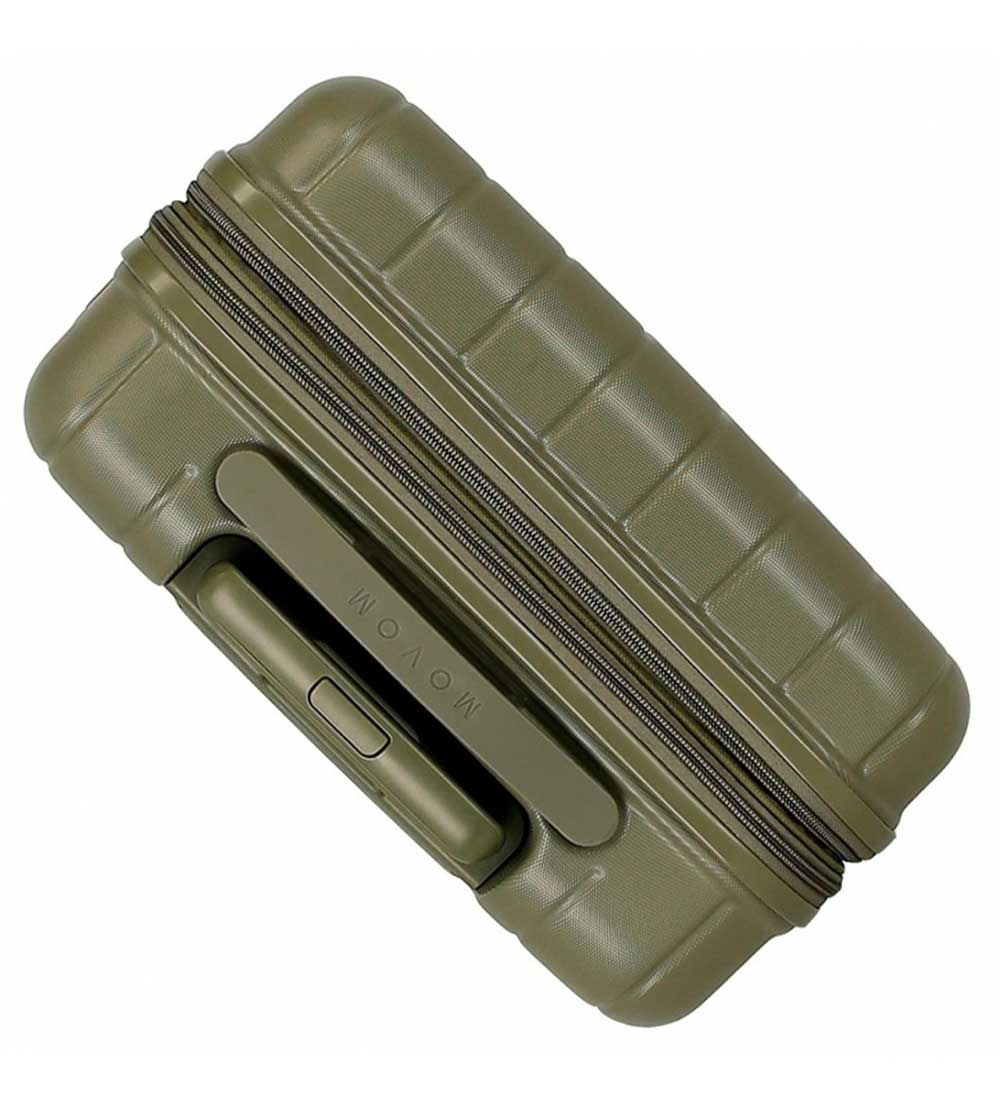 Komplet kofera 55cm-70cm Movom Wood dark green 53189 - detalj