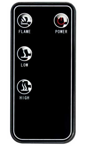 Električni nazidni kamin sa WiFi kontrolom 2000W FKK3000WiFi - detalj