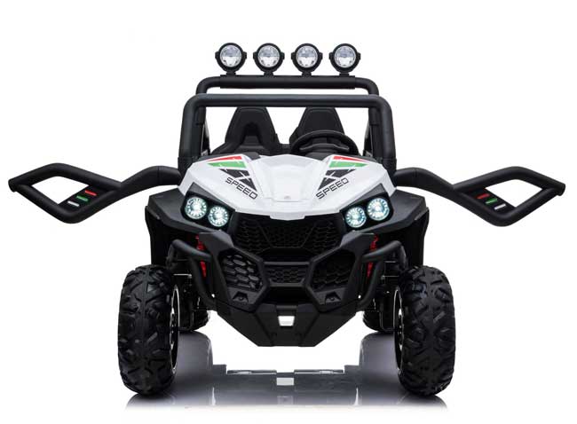 Dečiji automobil na akumulator Buggy Quad Beli - detalj