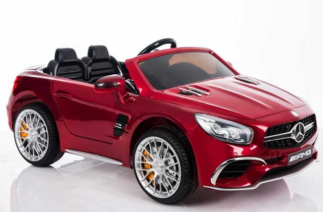 Dečiji automobil na akumulator 246/1 Metalik crveni - detalj