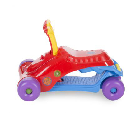 KIKKA BOO Guralica RIDE-ON 3 u 1 Red Blue - detalj