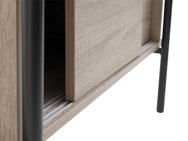 Polica sa kliznim vratima Vario - detalj