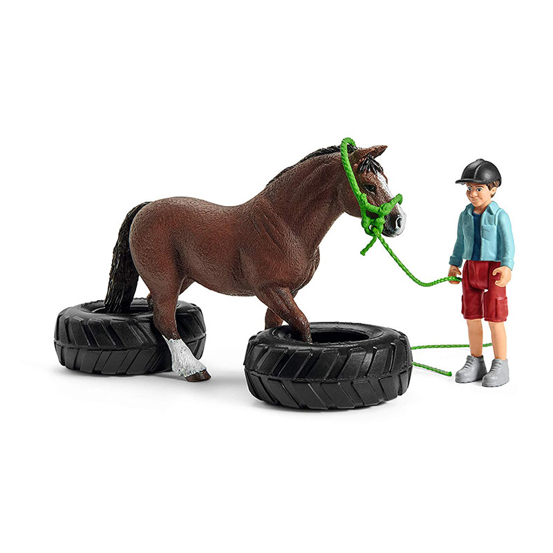 Schleich Figure Konji - Velški poni na takmičenju 42482 - detalj