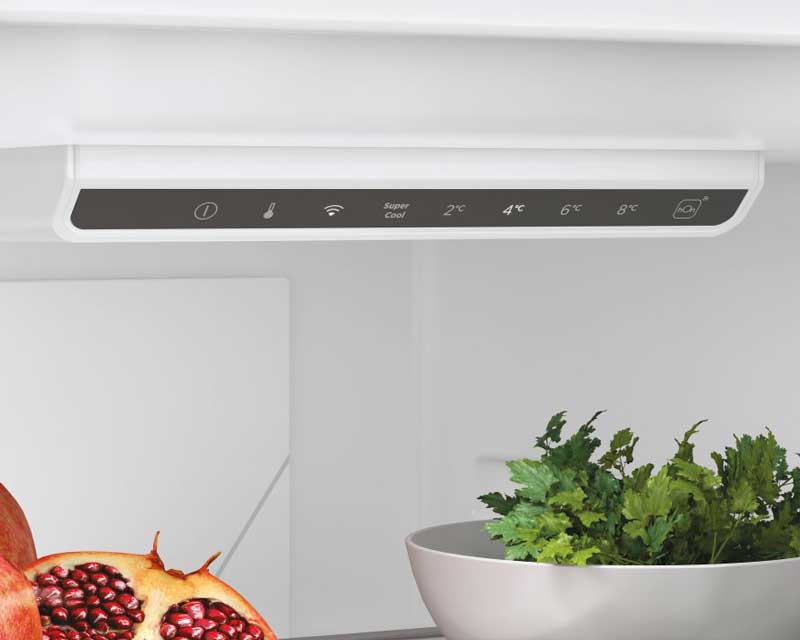 Kombinovani frižider 222l+119l HOOVER HOCE4T618EB - detalj