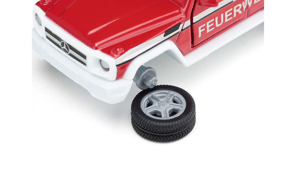 SIKU Autić Vatrogasno komandno vozilo Mercedes-AMG G65 - Fire Command Car 2306 - detalj