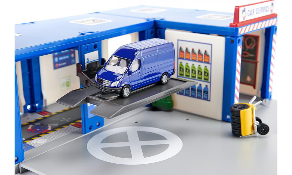 SIKU Garaža - Workshop Building 5507 - detalj