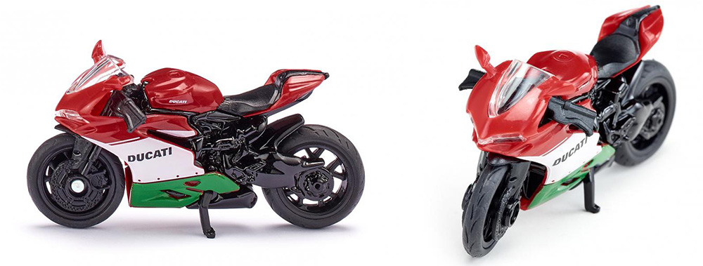 SIKU Set Autića - 2 sportska automobila i motor 6313 - detalj