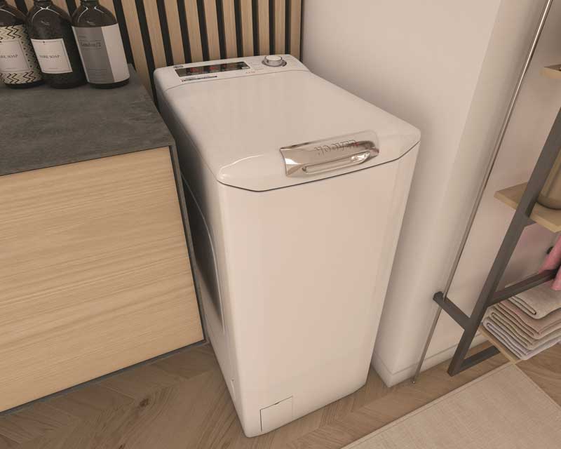 Veš mašina 8kg sa gornjim punjenjem HOOVER H3TM 28TACE/1-S - detalj