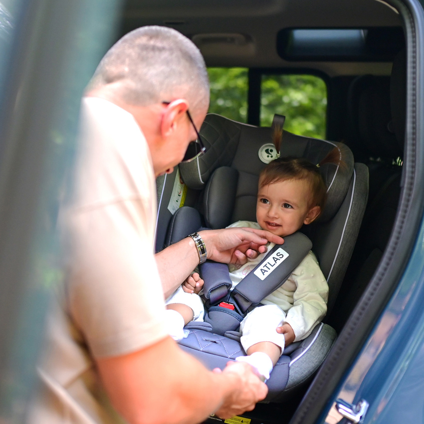 Autosedište za decu 0-12 godina Lorelli Atlas Isofix glacier grey 10071582203 - detalj