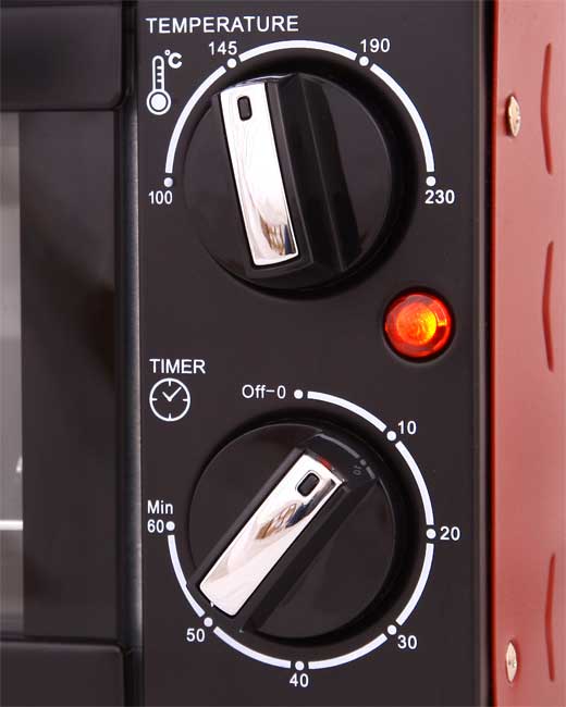 Camry Mini električna rerna za Pizzu CR6015R - detalj