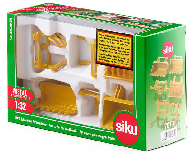 SIKU Set delova za utovarivač - Front loader accessories set 7070 - detalj