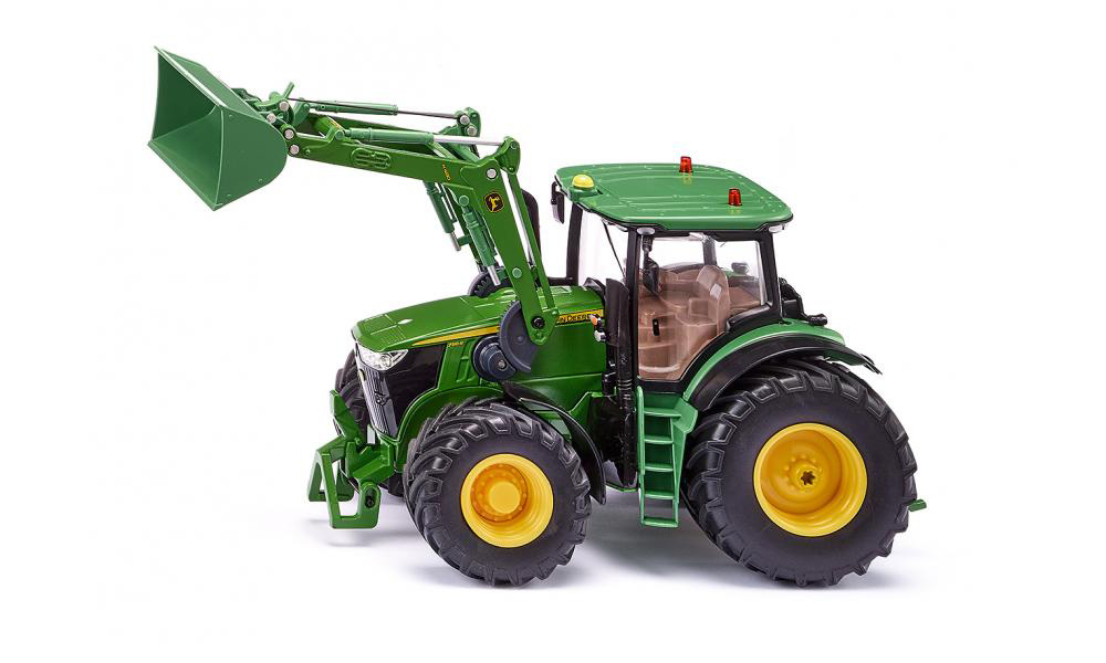 SIKU John Deere 7310R sa utovarivačem i Bluetooth App 6792 - detalj