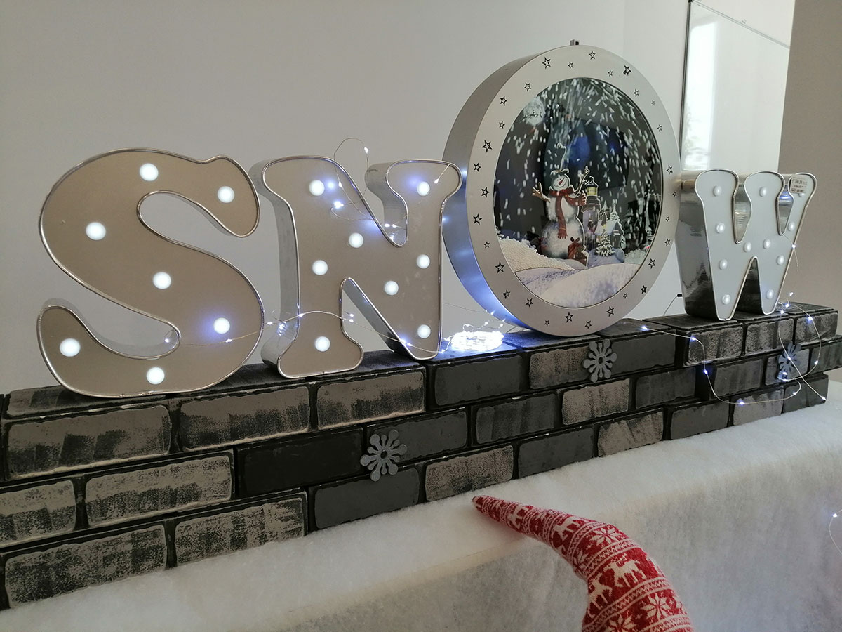 Velika novogodišnja svetleća dekoracija 196cm Dream - detalj