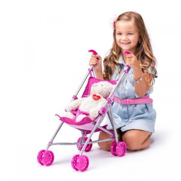 WOODY Kolica za lutku - Foldable Buggy UNICORN 91507 - detalj