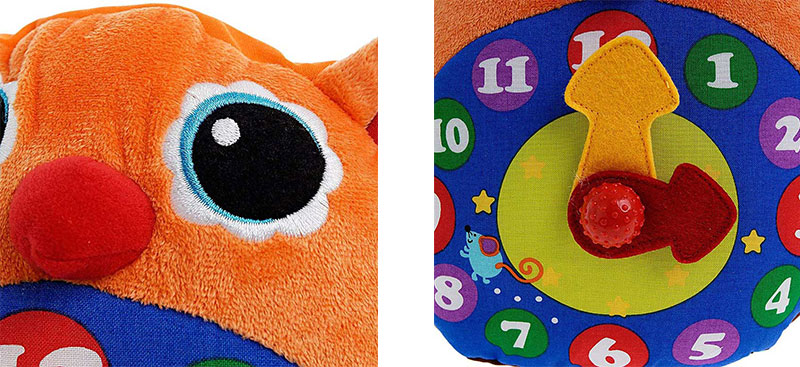 KS KIDS Igračka sat SOVA - Day N Night Owl Clock - KA10662 - detalj