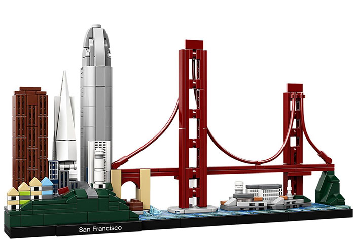 LEGO® Architecture Kocke - San Francisko 21043 - detalj