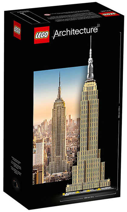 LEGO® Architecture Kocke - Empajer Stejt Bilding - Empire State Building 21046 - detalj