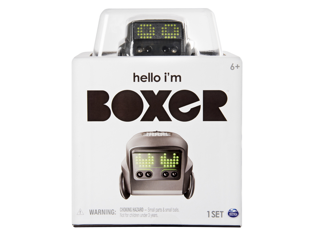 Dečija igračka Boxer Robot na daljinsko upravljanje crna - detalj