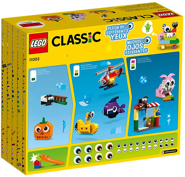 LEGO® Classic Kocke - Kockice i oči 11003 - detalj