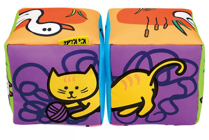 KSKIDS Kocke ŽIVOTINJE - Match and Sound Blocks - Animals - KA10755 - detalj