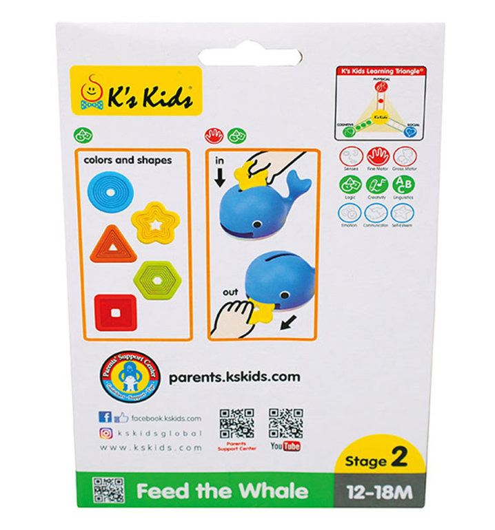 KSKIDS Igračka NAHRANI KITA - Feed the Whale - KA10767 - detalj