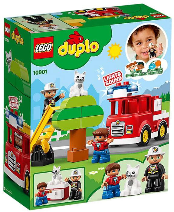 LEGO® DUPLO® Kocke - Vatrogasni kamion 10901 - detalj