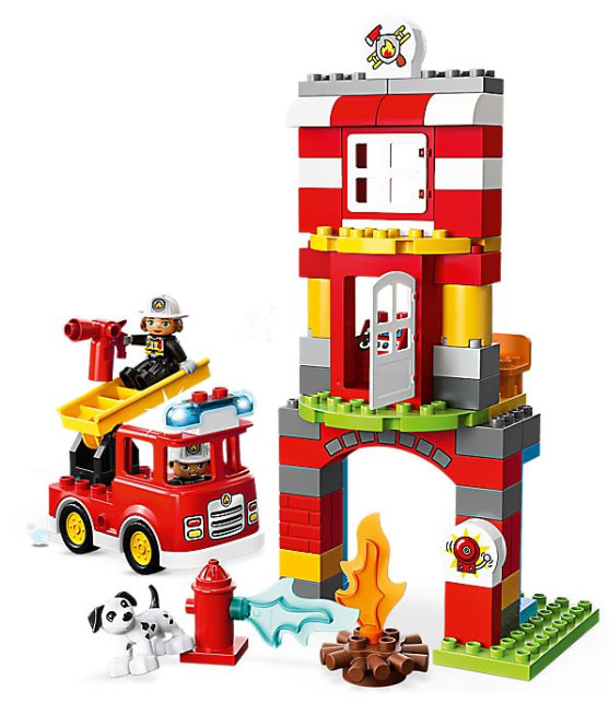 LEGO® DUPLO® Kocke - Vatrogasna stanica 10903 - detalj