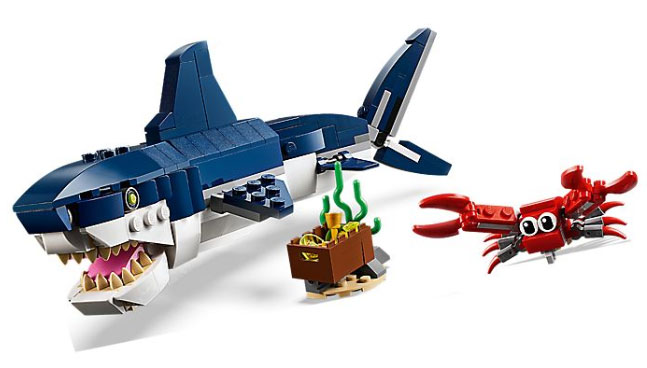 LEGO® Creator Kocke 3u1 - Stvorenja iz morskih dubina 31088 - detalj