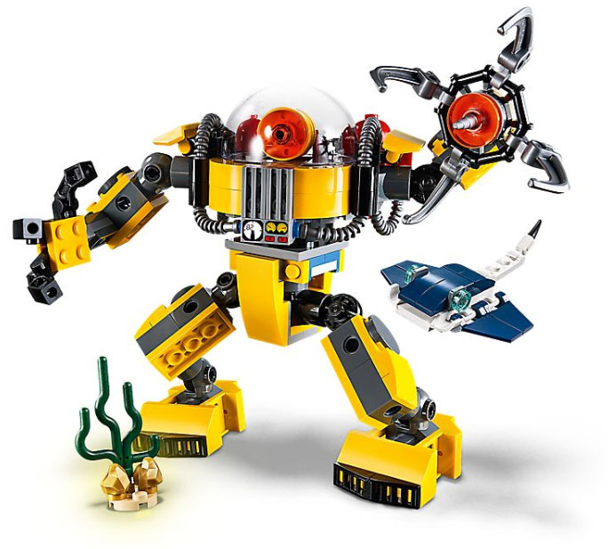 LEGO® Creator Kocke 3u1 - Podvodni robot 31090 - detalj