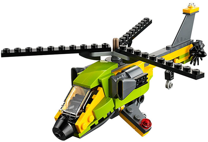 LEGO® Creator Kocke 3u1 - Helikopter avantura 31092 - detalj