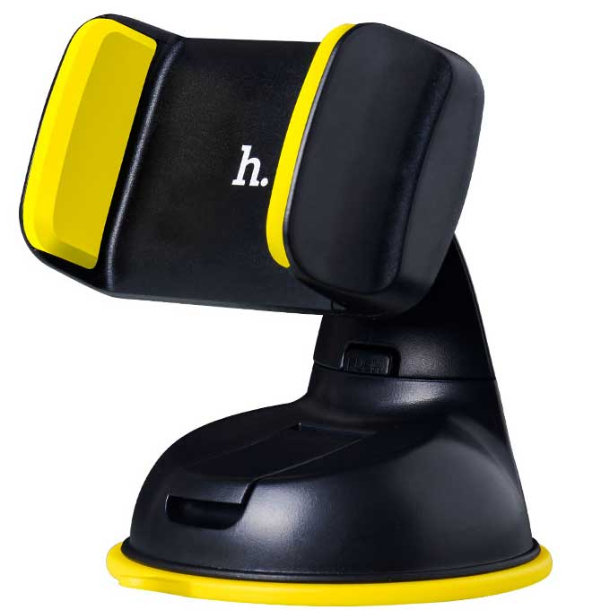Držač za telefon u automobilu Hoco CA5 Black/Yellow - detalj