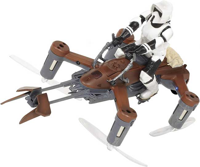 Letelica sa daljinskim upravljanjem Star Wars Speeder Bike DeLuxe Dron SW-1983-CX - detalj