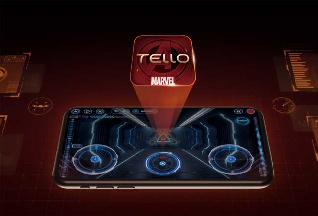 Ryze Tech Dron Tello Iron Man Edition - detalj