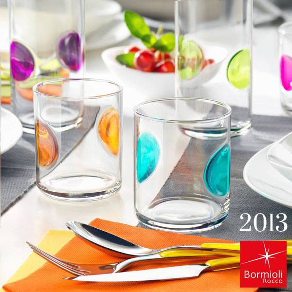 Bormioli Rocco čaša za vodu Giove Acqua 31cl 390700J žuta - detalj