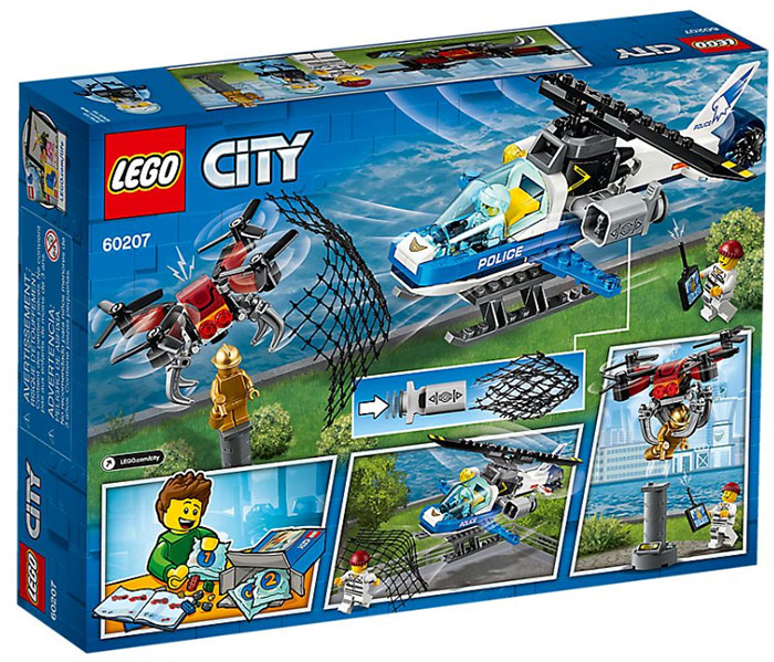 LEGO® City Kocke Policijska potera za lopovima i dronom 60207 - detalj