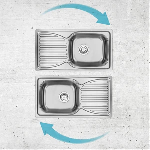 Inox sudopera Deante Twist 58/IX/0 ZEU 011C - detalj