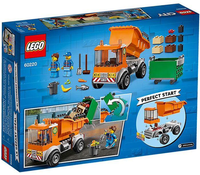 LEGO® City Kocke Kamion đubretarac 60220 - detalj