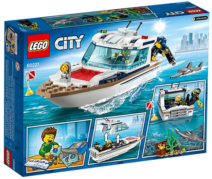 LEGO® City Kocke Ronilačka jahta 60221 - detalj