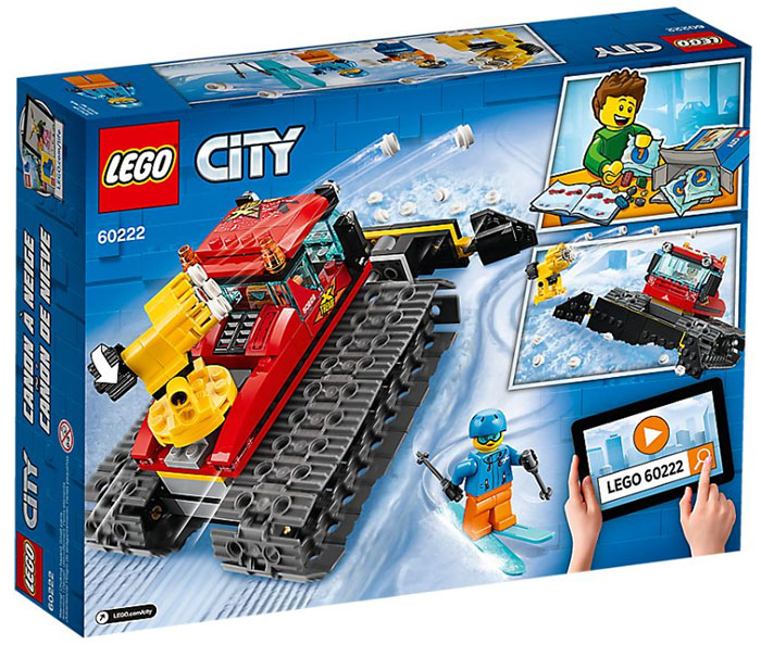 LEGO® City Kocke Čistač snega - ratrak 60222 - detalj