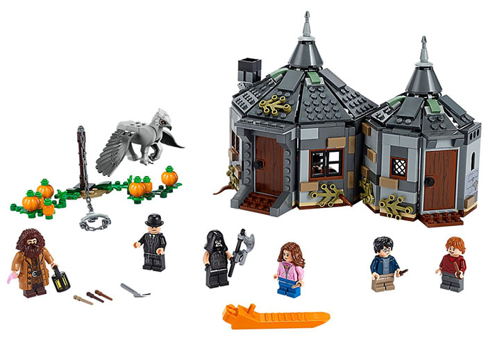 LEGO® Kocke Harry Potter - Hagridova koliba i spasavanje Bakbika 75947 - detalj